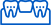 an icon of a dental bridge