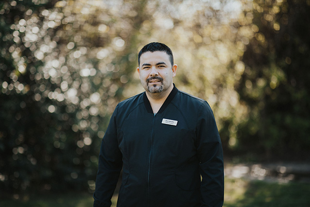 a picture of our dental hygienist, Bulmaro