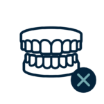 an icon of dentures for those seeking dental implants