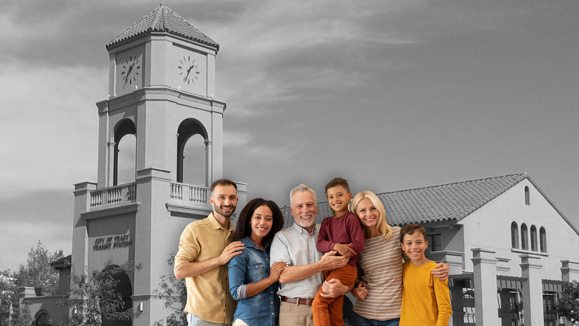 an entire family seeking a dentist near tracy ca